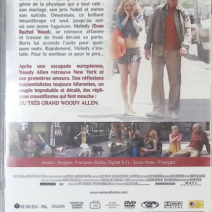Whatever Works – Larry David, Patricia Clarkson – Comédie romantique de Woody Allen - DVD