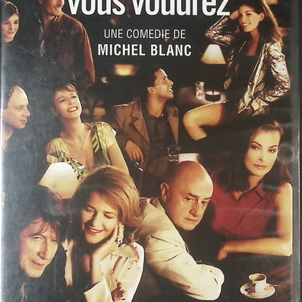 Embrassez qui vous voudrez – Charlotte Rampling, Jacques Dutronc, Carole Bouquet – Comédie romantique du cinéma français - DVD