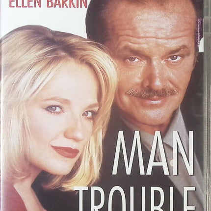 Man Trouble – Jack Nicholson & Ellen Barkin – Comédie romantique avec chien de garde et humour décalé - DVD