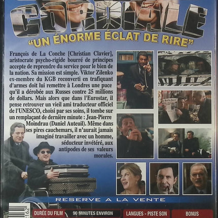 L’Entente Cordiale – DVD Comédie Espionnage avec Christian Clavier et Daniel Auteuil - DVD