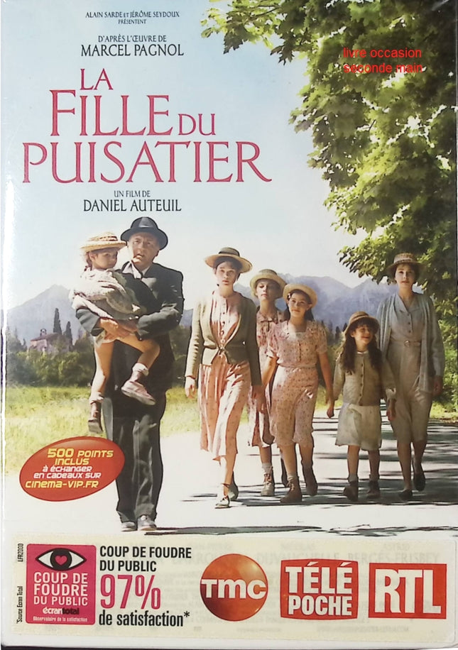 La Fille du puisatier DVD d’occasion – drame romantique français Daniel Auteuil Kad Merad Sabine Azéma - DVD