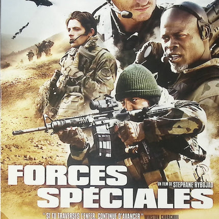 Forces spéciales DVD d’occasion – action guerre française guerre Afghanistan Diane Kruger Djimon Hounsou Benoît Magimel - DVD