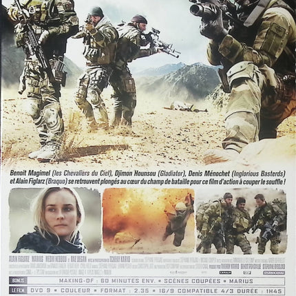 Forces spéciales DVD d’occasion – action guerre française guerre Afghanistan Diane Kruger Djimon Hounsou Benoît Magimel - DVD