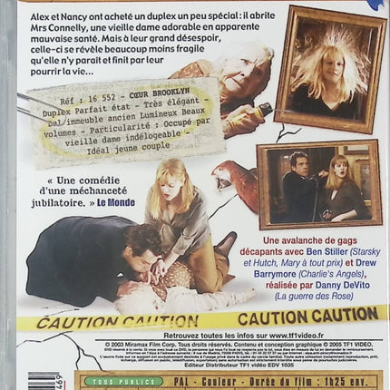 Un duplex pour 3 DVD d’occasion – comédie noire américaine New‑York voisin infernal Drew Barrymore Ben Stiller - DVD