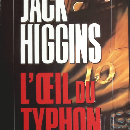 L'oeil du typhon - Jack Higgins - livre