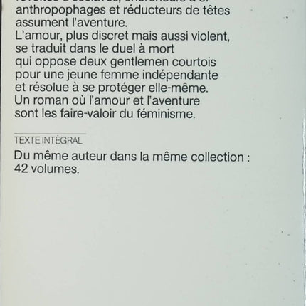 L'Aventureuse - Jack London - Livre