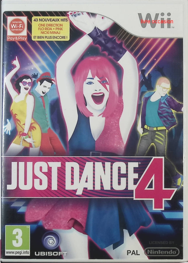 Just Dance 4 - Nintendo Wii - Jeux vidéo