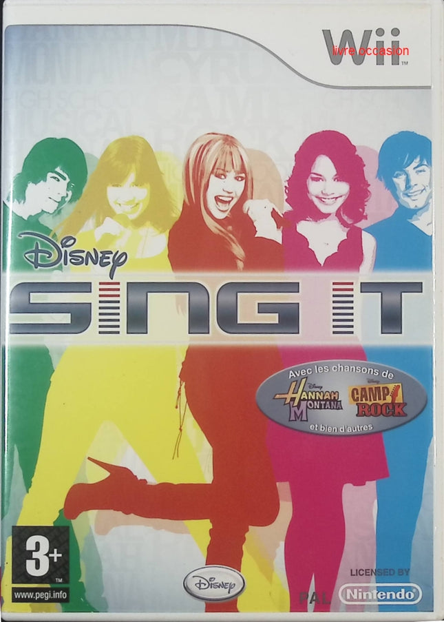 Disney Sing It - Nintendo Wii - Jeux vidéo