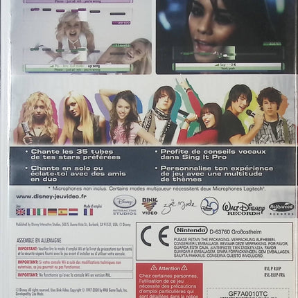 Disney Sing It - Nintendo Wii - Jeux vidéo