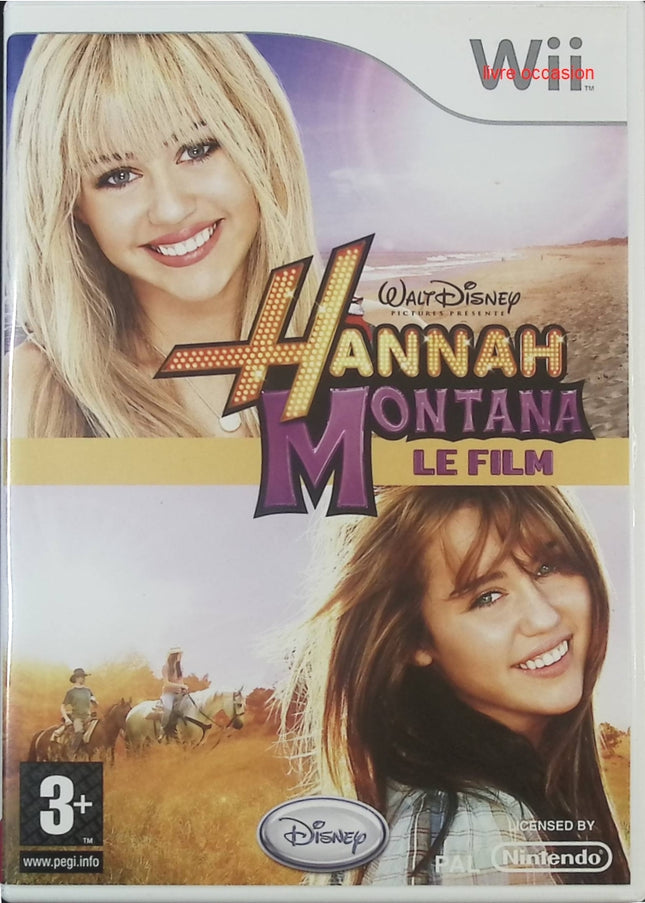 Hannah Montana Le jeu officiel du film - Nintendo Wii - Jeux vidéo