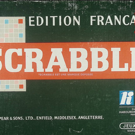 Scrabble jeu de société classique Spear – jeu de lettres familial et éducatif occasion - jeu de société