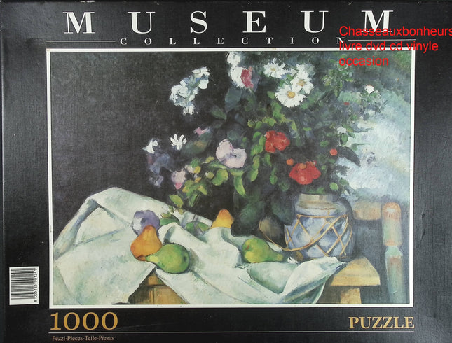 Puzzle 1000 pièces Clementoni Collection Museum – Cézanne œuvre d’art peinture classique occasion - jeu de société Puzzle