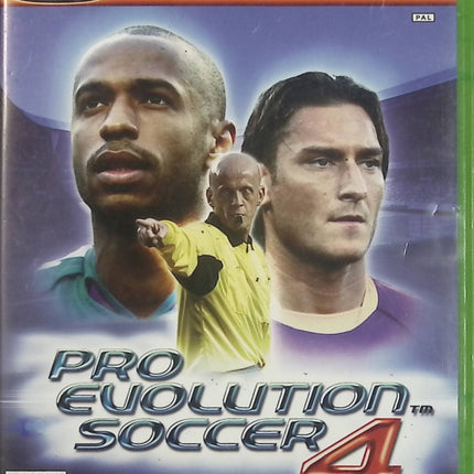 Pro Evolution Soccer 4 (PES 4) – Jeu vidéo Xbox – Football simulation – KONAMI – XBOX - Jeux vidéo