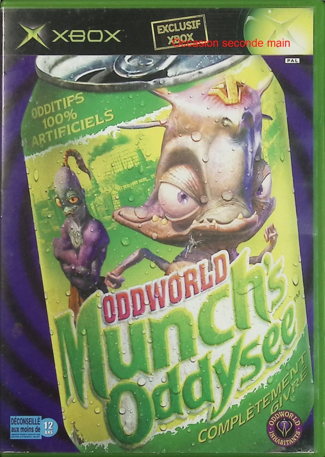 Oddworld: Munch’s Oddysee – Jeu vidéo Xbox – Action / Aventure – Plateforme cult – XBOX - Jeux vidéo