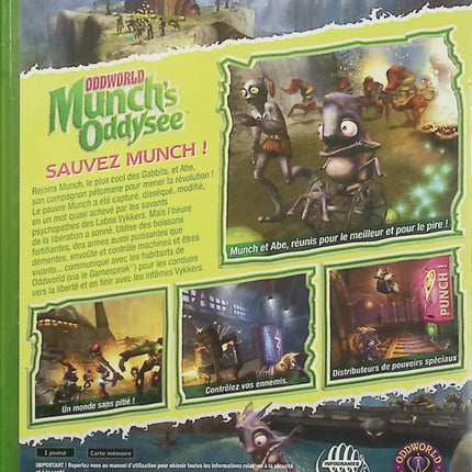 Oddworld: Munch’s Oddysee – Jeu vidéo Xbox – Action / Aventure – Plateforme cult – XBOX - Jeux vidéo