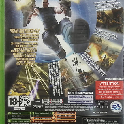 TimeSplitters: Future Perfect – Jeu vidéo Xbox – FPS action science-fiction – 2K Games – XBOX - Jeux vidéo