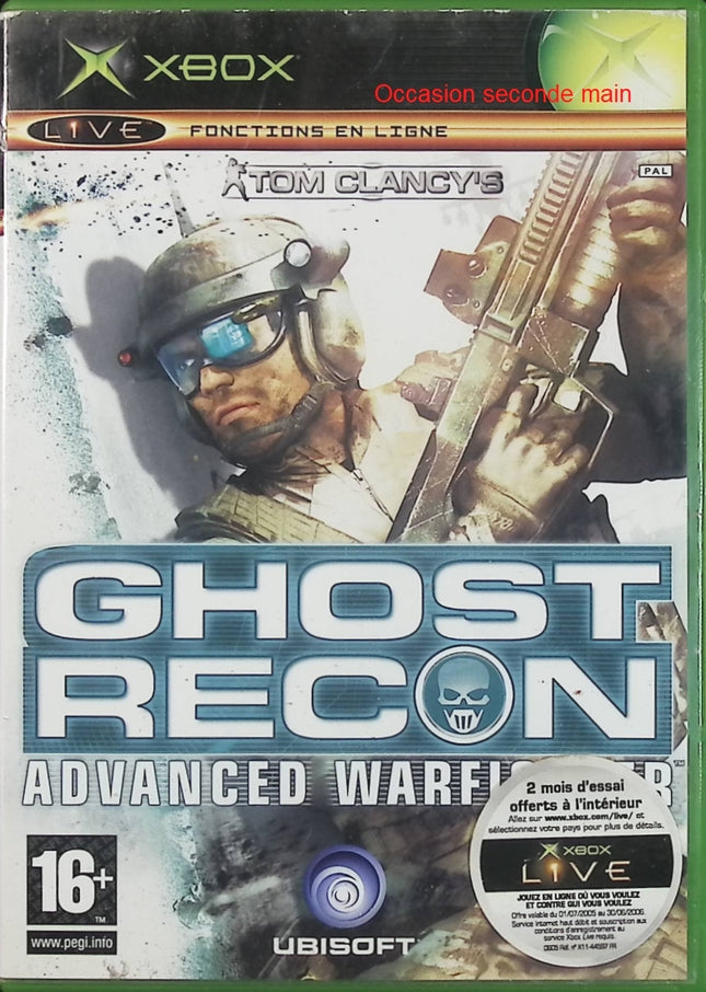 Tom Clancy’s Ghost Recon Advanced Warfighter – Jeu vidéo Xbox – FPS tactique militaire – Ubisoft – XBOX - Jeux vidéo
