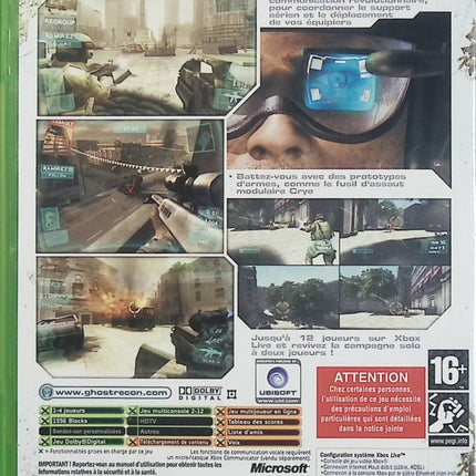 Tom Clancy’s Ghost Recon Advanced Warfighter – Jeu vidéo Xbox – FPS tactique militaire – Ubisoft – XBOX - Jeux vidéo