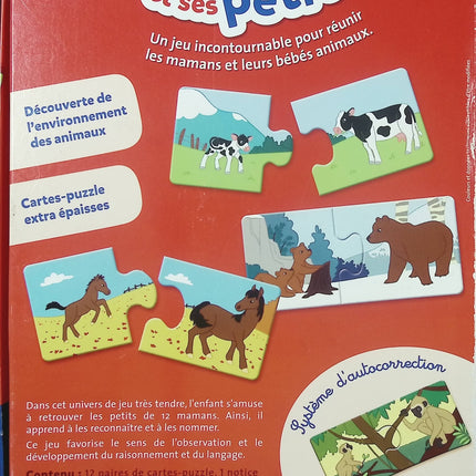 Jeu de société enfant Maman et ses petits Ravensburger jeu d’association mémoire dès 3 ans éducatif famille - jeu de société