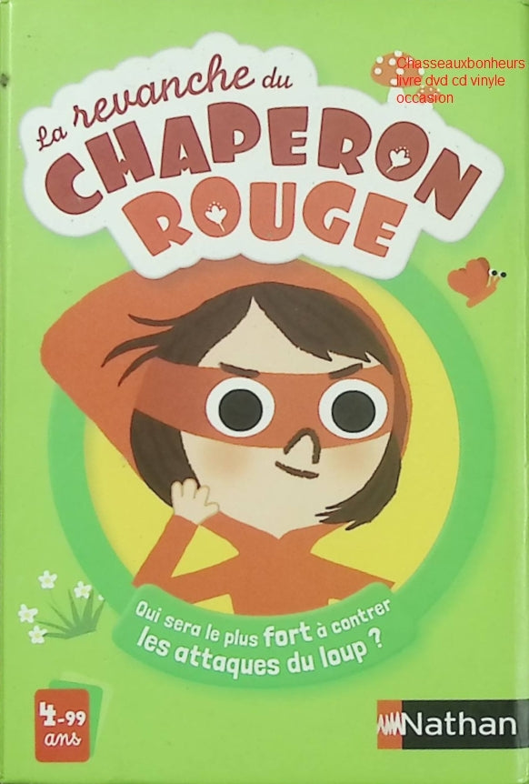 Jeu de cartes enfant La revanche du chaperon rouge Nathan jeu rapide famille dès 4 ans 2 à 4 joueurs - jeu de société