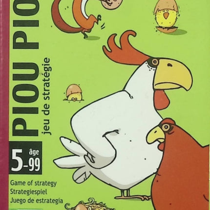 Jeu de stratégie enfant Piou Piou Djeco jeu de cartes famille dès 5 ans rapide 2 à 5 joueurs - jeu de société