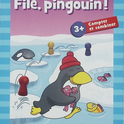 Jeu de société File Pingouin Schmidt jeu enfant logique adresse équilibre dès 5 ans famille 2 à 6 joueurs - jeu de société