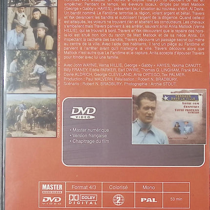 Terreur dans la ville - DVD John Wayne Western Classique d’Occasion - DVD