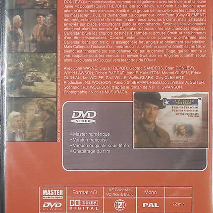 Le premier rebelle DVD – Western classique avec John Wayne - DVD