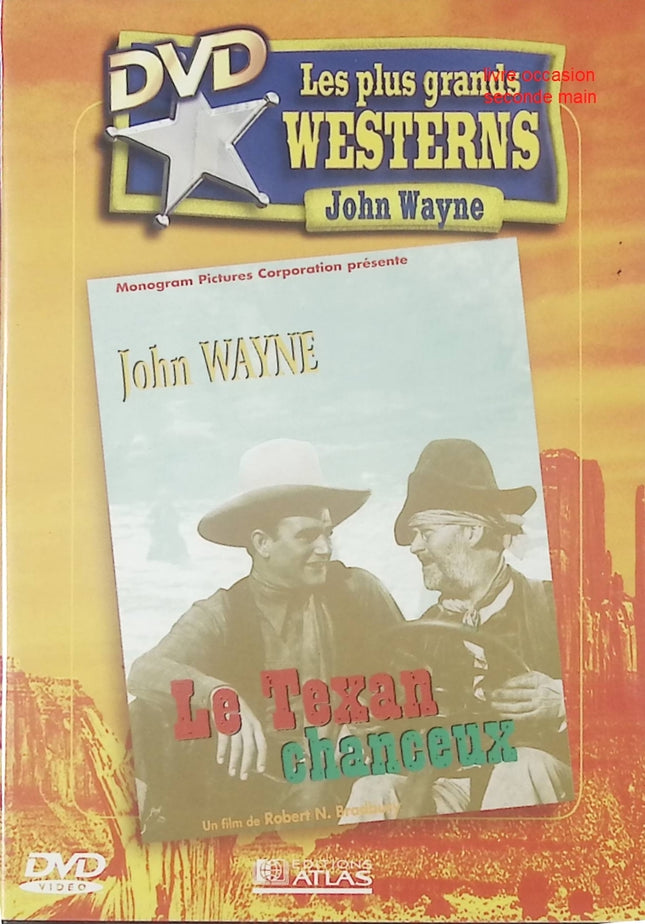 Le texan chanceux DVD – Western classique avec John Wayne - DVD