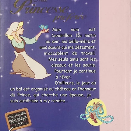 Cendrillon - Walt Disney - Bibliothèque Rose - Livre jeunesse d'occasion - Livre