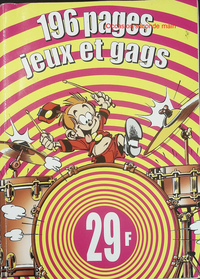 Spirou magazine - Hiver 2000 : Jeux et gags - Collectif - Magazine BD jeunesse d'occasion - Livre BD