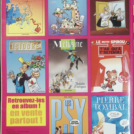 Spirou magazine - Hiver 2000 : Jeux et gags - Collectif - Magazine BD jeunesse d'occasion - Livre BD
