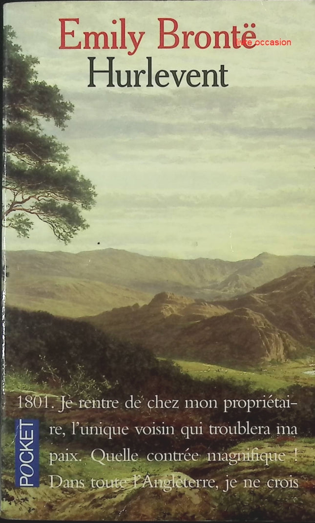 Les Hauts de HurleVent - Emily Brontë - livre