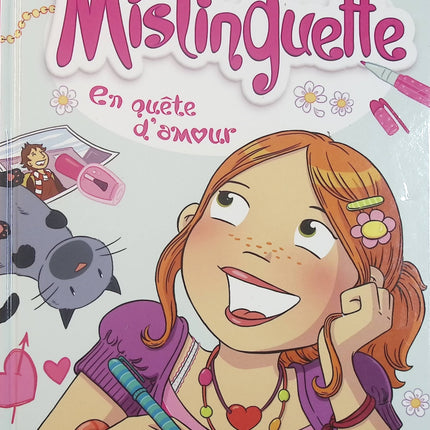 Mistinguette – En quête d’amour – Greg Tessier & Amandine – BD ado humour et romance d’occasion - Livre BD