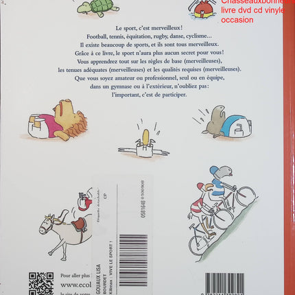 Vive le sport – Ole Könnecke – Album jeunesse illustré sur le sport et l’humour d’occasion - Livre