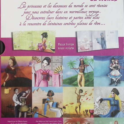 Princesse et Danseuses du Monde – Coffret 2 livres – Misstigri, Katell Goyer, Sybile & Aurélia Hardy – Univers féerique et artistique d’occasion - Livre