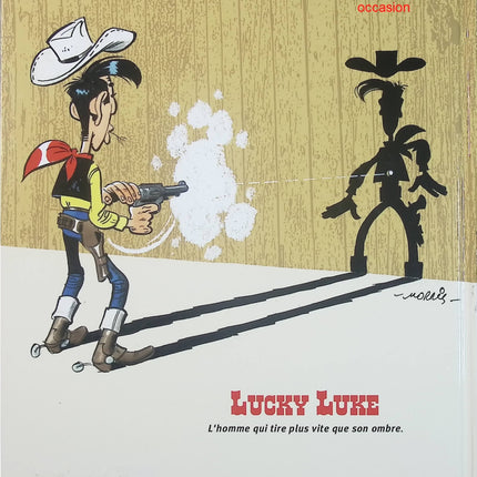 Les Aventures de Lucky Luke – Tome 9 : Un cow-boy dans le coton – Jul & Achdé – BD western humour d’occasion - Livre BD
