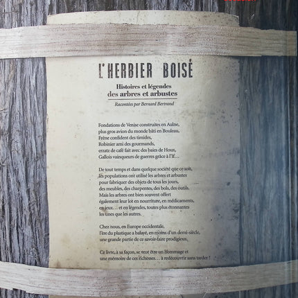 L’Herbier boisé – Bernard Bertrand – Histoires et légendes des arbres et arbustes d’occasion - Livre