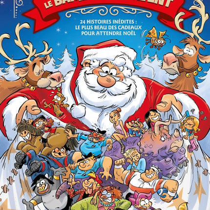 Le Bamboo de l’Avent – 24 histoires inédites – Album collectif de bande dessinée humoristique pour patienter jusqu’à Noël - Livre BD