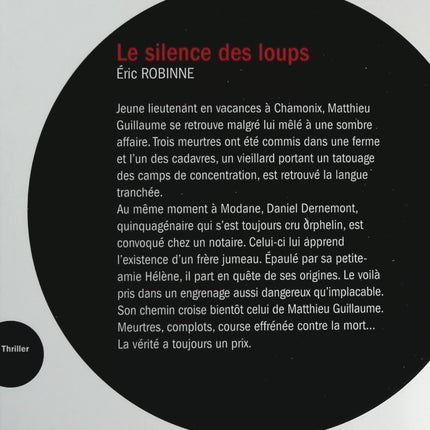 Le Silence Des Loups - Eric Robinne - livre