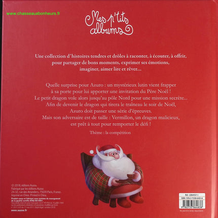 Azuro et le défi du Père Noël - Laurent Souille, Olivier Souille, Jérémie Fleury - livre
