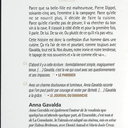Je l’aimais – Anna Gavalda – Roman contemporain émouvant sur l’amour, les regrets et les choix de vie - livre