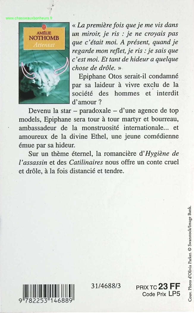 Attack - Amélie Nothomb - 2001 - book