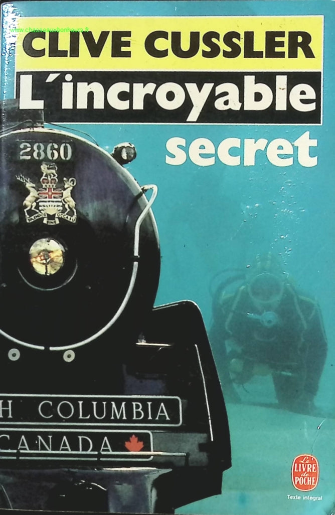 The Incredible Secret - Clive Cussler - book