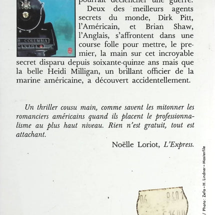 L'Incroyable secret - Clive Cussler - livre