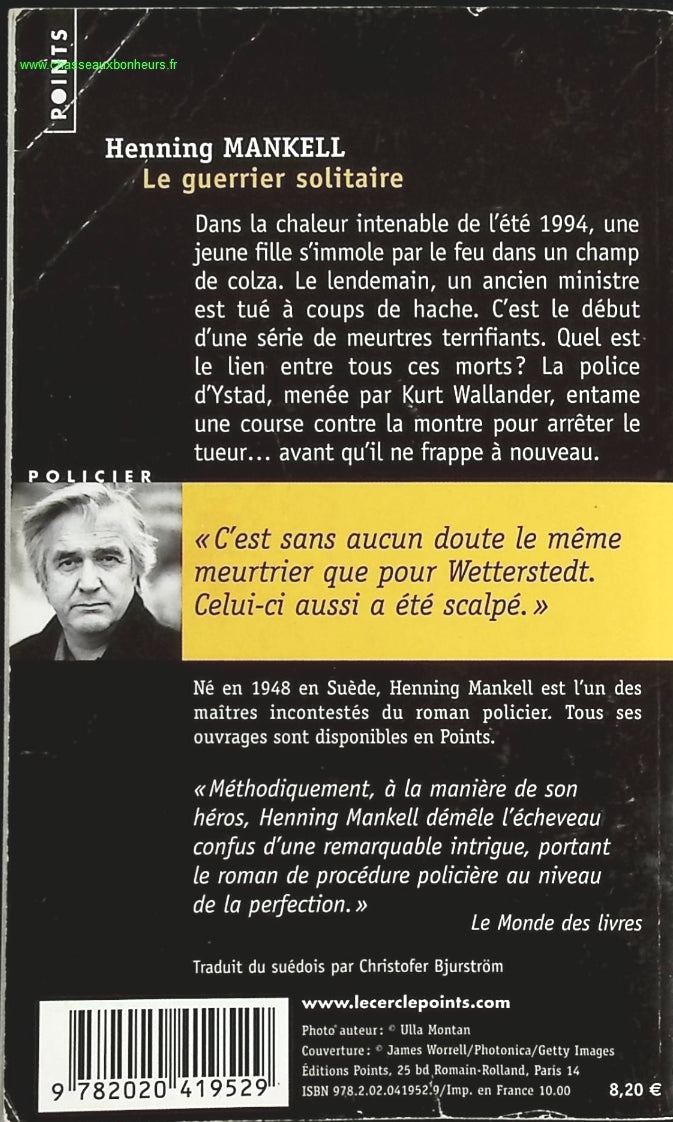 The Lone Warrior - Henning Mankell - book