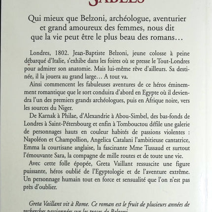 Le géant des sables - Greta Vaillant - livre