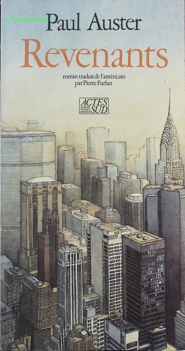 Revenants - Paul Auster James - livre