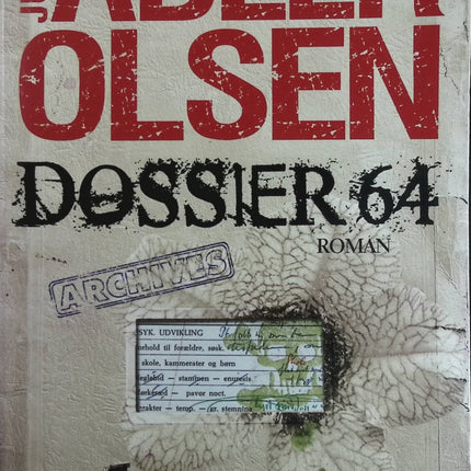 File 64 - Jussi Adler-Olsen - book
