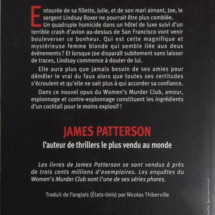 Le Women Murder Club - Tome 15 - Quinzième affaire - James Patterson - livre